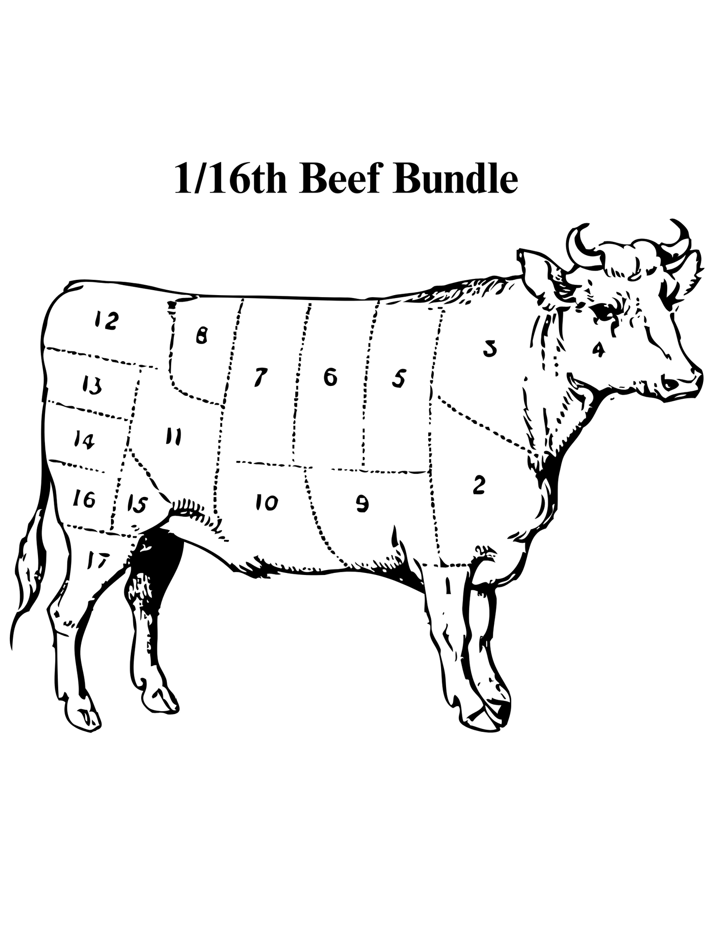 1/16th Beef
